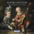 Giuliani / Bertini / Ficco: Opere Solistiche Per Voce E Chitarra { CD }