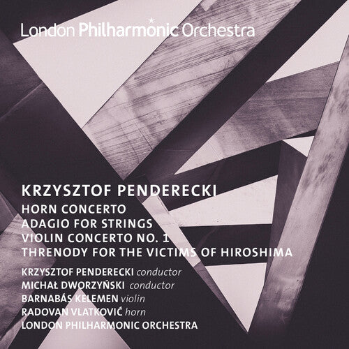 Penderecki: Penderecki: Horn Concerto Violin Concerto No.1 { CD }