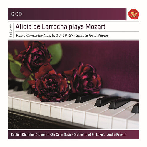Larrocha  English Chamber Orchestra  Previn  Orchestra Of St. Luke'S  Davis: Larrocha Plays Mozart { CD }