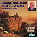 Sviatoslav Richter: Schubert: Piano Sonatas Nos. 16 & 17, Impromptu No. 2 - COMPACT DISCS