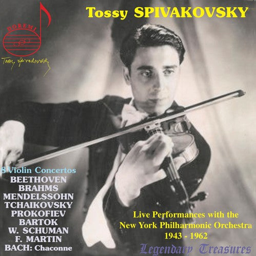 Bach, J.S. / Spivakovsky: 8 Violin Concertos { CD }
