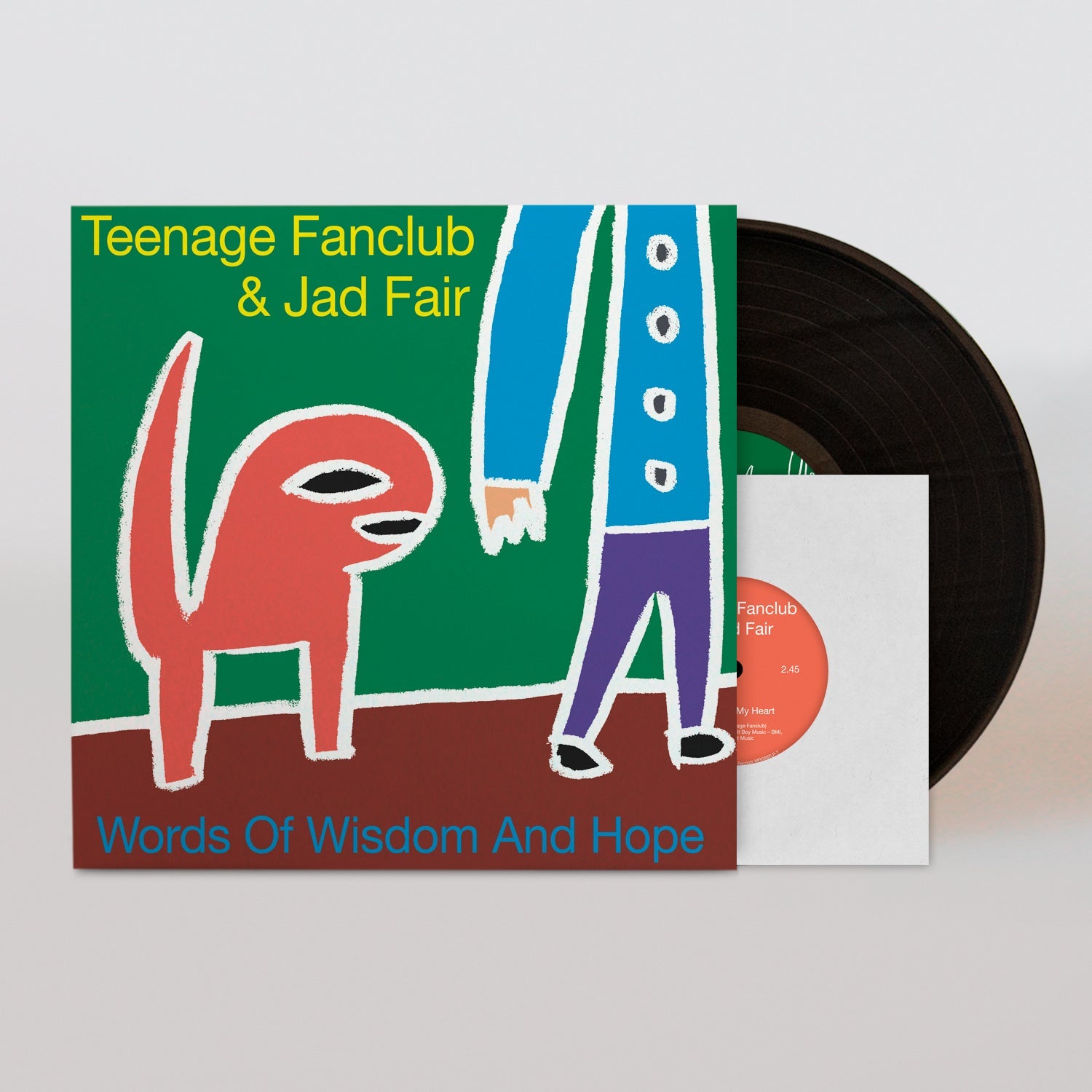 Teenage Fanclub & Jad Fair - Words of Wisdom and Hope - RSD LP [ Record ]