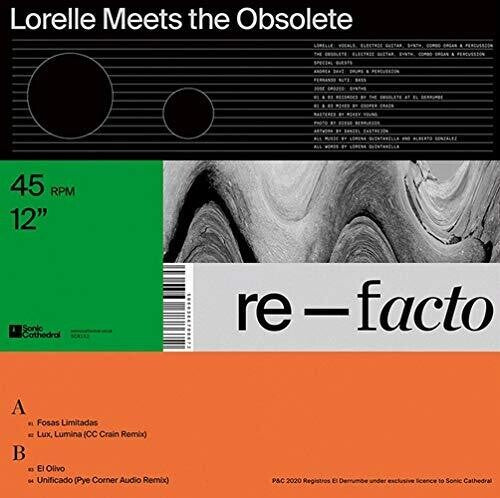 Lorelle Meets the Obsolete: Re-facto - 12-INCH SINGLE