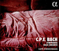 Bach, C.P.E. / Zimmermann: Symphonies & Cello Concerto { CD }
