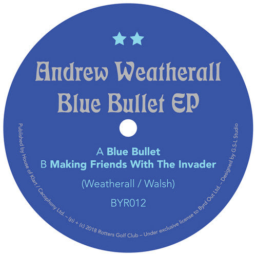 Andrew Weatherall: Blue Bullet [ Vinyl ]