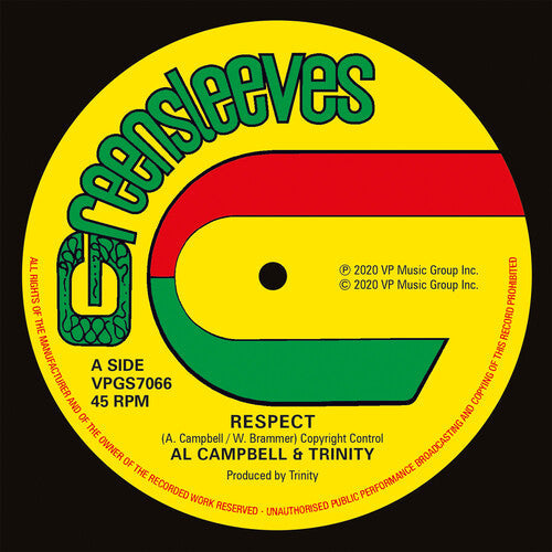 Al Campbell: Respect - VINYL