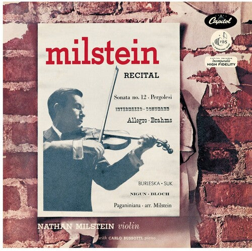 Nathan Milstein: A Nathan Milstein Recital [ Vinyl ]