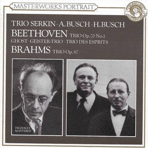 Brahms / Beethoven / Busch: Trio Op 70 No 1 { CD }