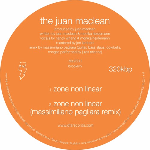 Juan Maclean: What Do You Feel Free About? / Zone Nonlinear [ Vinyl ]