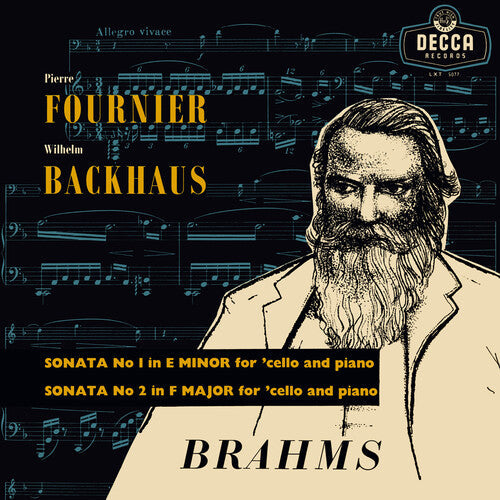 Fournier, Pierre / Backaus, Wilhelm: Brahms Sonatas For Cello & Piano [ Vinyl ]