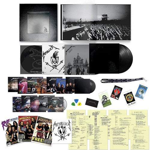 Metallica - Black Album - Deluxe LP, CD & DVD Box Set [ Record ]