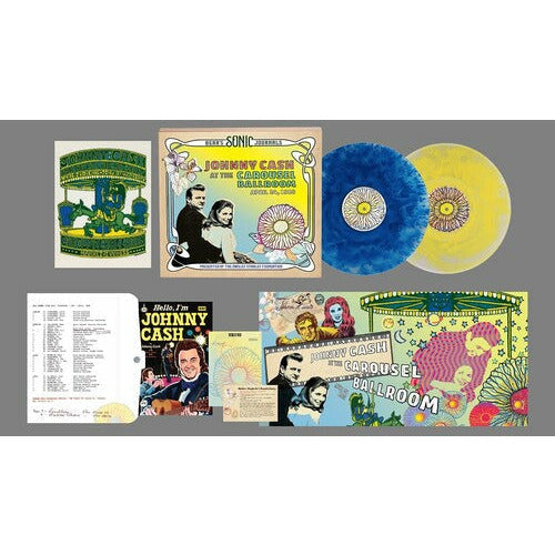 Johnny Cash - Bear's Sonic Journals: Johnny Cash, At the Carousel Ballroom, April 24 1968 - Boxed Set LP [ Record ]
