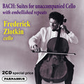 Frederick Zlotkin: J. S. Bach Cello Suites 1-6 with Embellishments - COMPACT DISCS