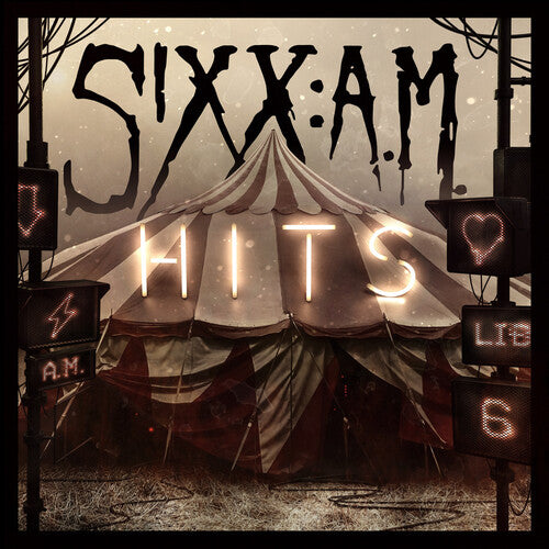 Sixx:a.M.: HITS (Translucent Red with Black Smoke Vinyl) - VINYL