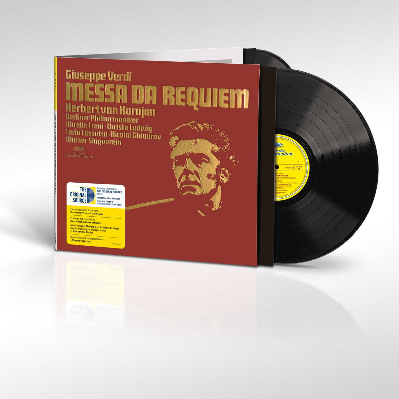 Herbert von Karajan Giuseppe Verdi - Messa da Requiem - LP [ Record ]