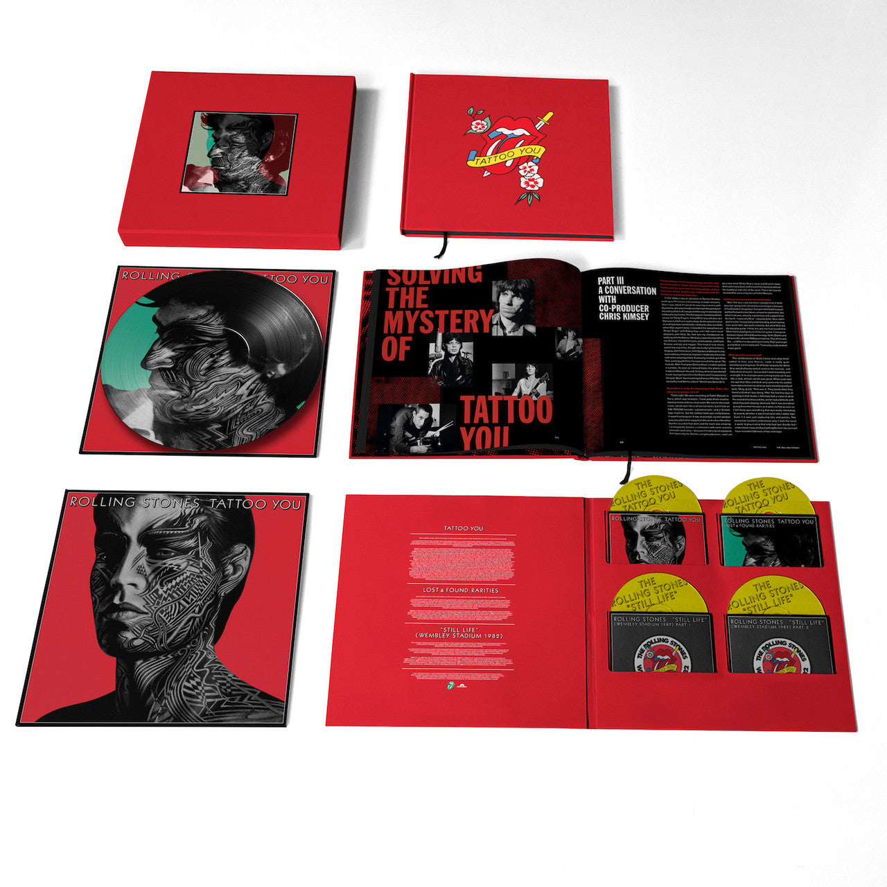 The Rolling Stones - Tattoo You (2021 Remaster) - Deluxe CD Box Set [ Record ]