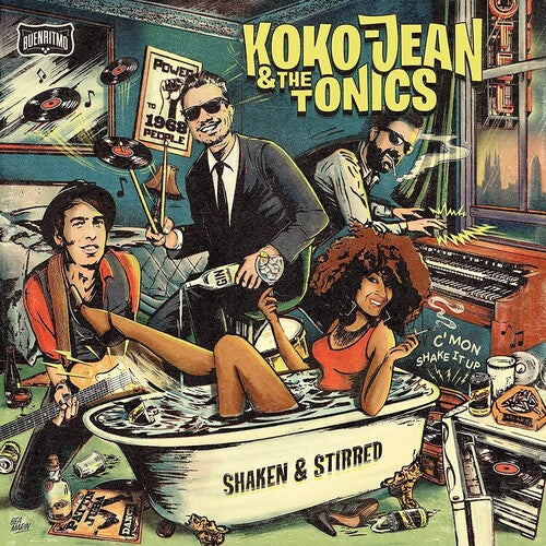 Koko-Jean & the Tonics: Shaken & Stirred - CD