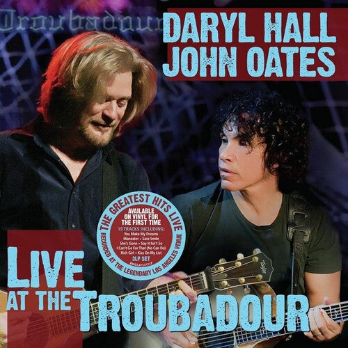 Daryl Hall & John Oates - Live At The Troubador - LP [ Record ]