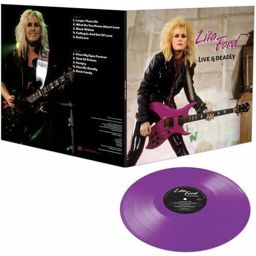 Lita Ford - Live & Deadly - LP [ Record ]