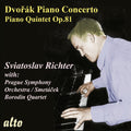 Sviatoslav Richter: Dvorak Piano Concerto/ Piano Quintet Op. 81 - COMPACT DISCS