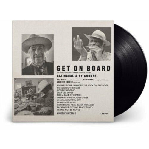 Taj Mahal & Ry Cooder - Get On Board - LP [ Record ]