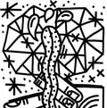 Chrisman: Makila - White W/black Splatter [ Vinyl ]