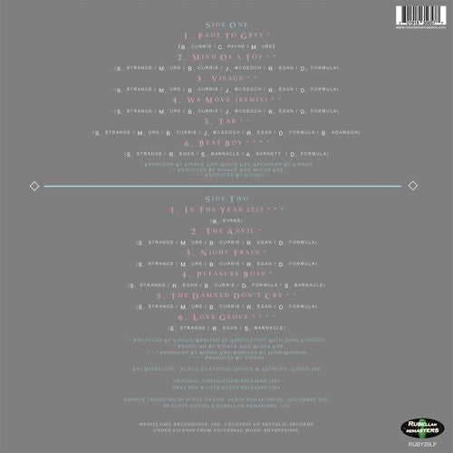 Visage - Fade To Grey: The Singles Collection - LP [ Record ]