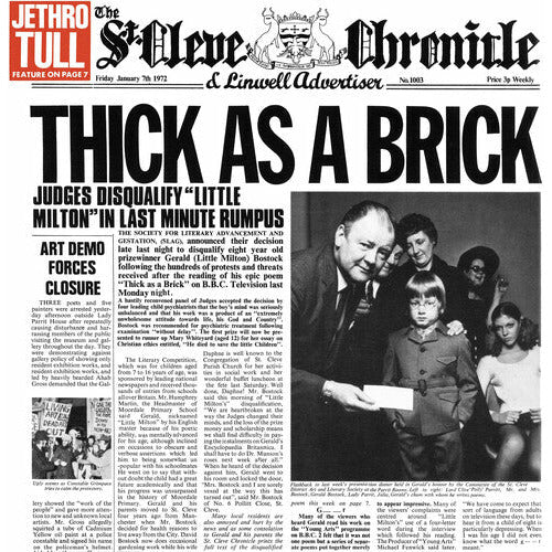 Jethro Tull - Thick As A Brick (50th Anniversary) - LP [ Record ]