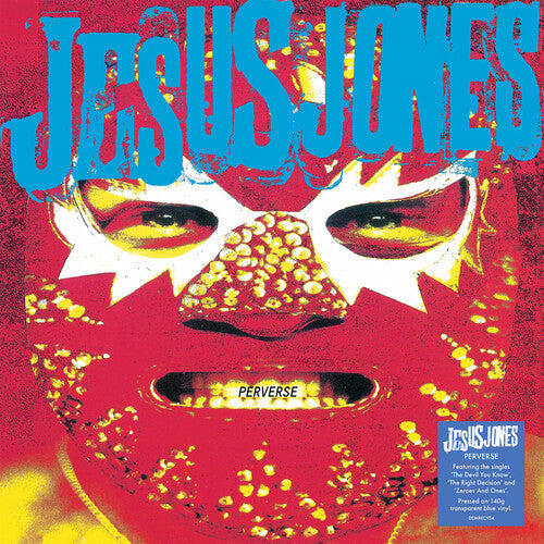 Jesus Jones: Perverse - 140-Gram Translucent Blue Colored Vinyl - VINYL