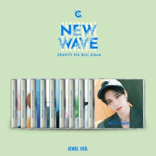 Cravity: New Wave - Jewel Case Version - incl. 16pg Photo Book, Photocard + Mini Folded Poster - CD