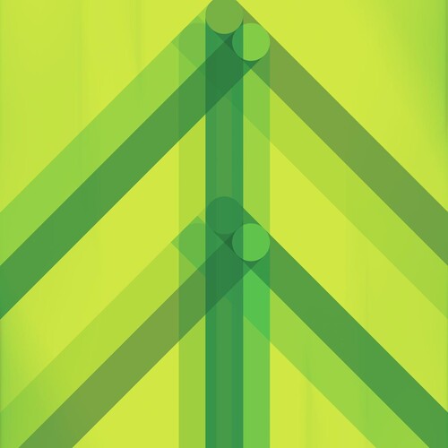 El Ten Eleven: Every Direction Is North - Green Glass - VINYL