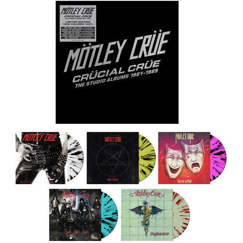 Motley Crue - Crucial Crue: The Studio Albums 1981-1989 - LP [ Record ]