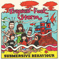 Tropical Fuck Storm: Submersive Behaviour - Clear/aqua Blue Smoke - VINYL