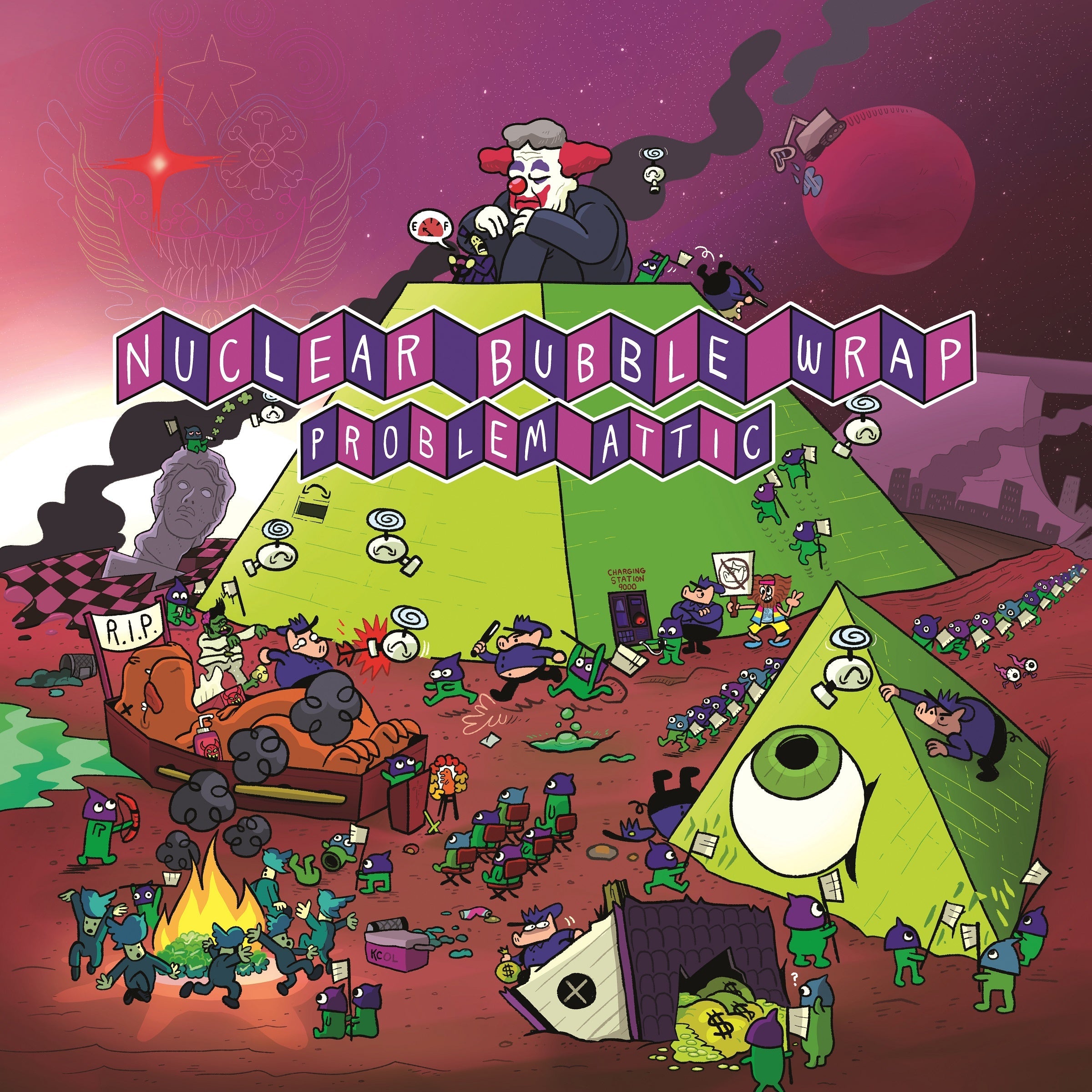 Nuclear Bubble Wrap - Problem Attic - Indie LP [ Record ]