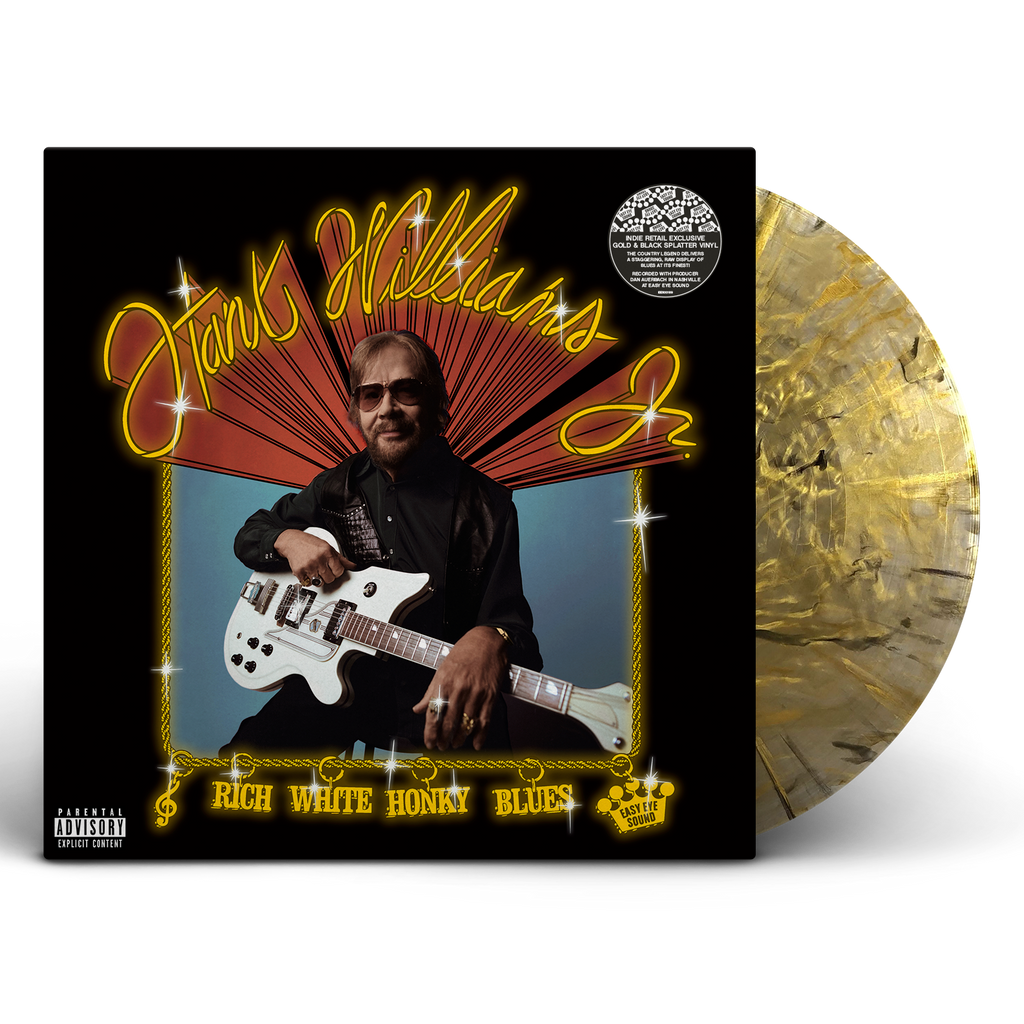 Hank Williams Jr. - Rich White Honky Blues - Indie LP [ Record ]