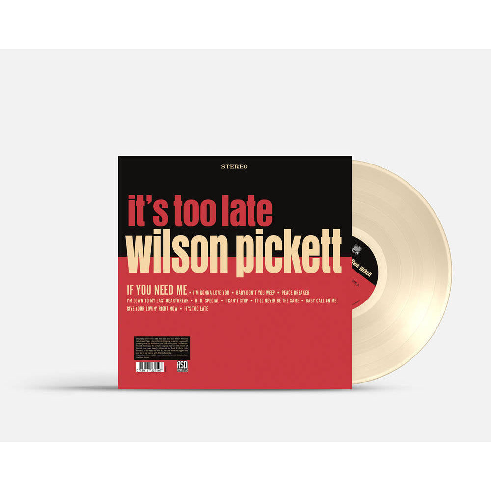 Wilson Pickett - It's Too Late - Indie LP [ Record ]