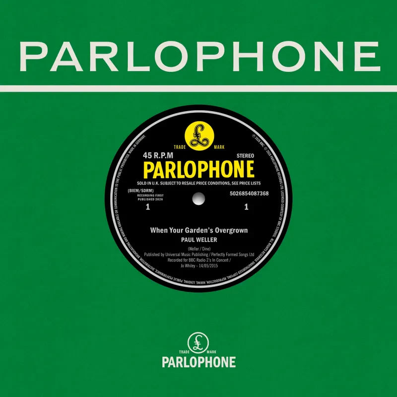 Paul Weller - When Your Garden’s Overgrown / Boy About Town (Weller at the BBC Vol. 2) - RSD 7" Single [ Record ]