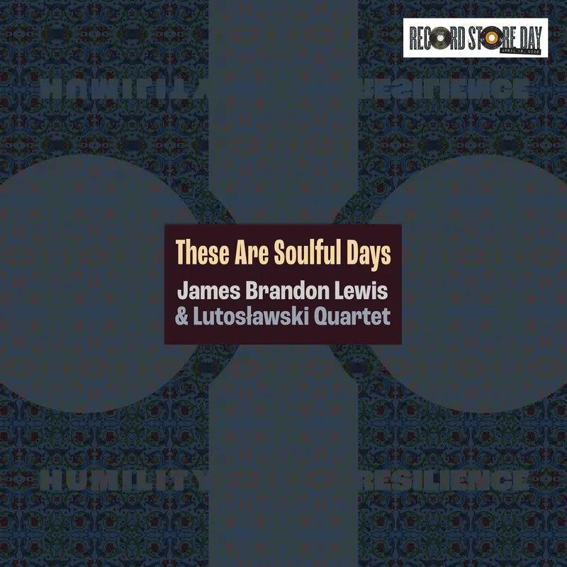 James Brandon Lewis - These Are Soulful Days - RSD LP [ Record ]