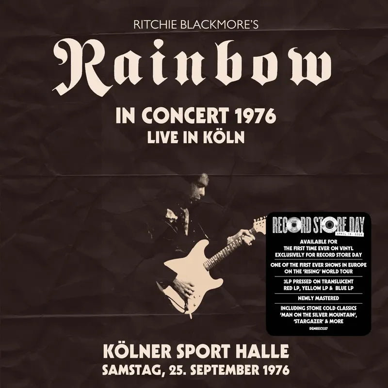 Ritchie Blackmore's Rainbow - Live From Koln 1976 - RSD LP [ Record ]