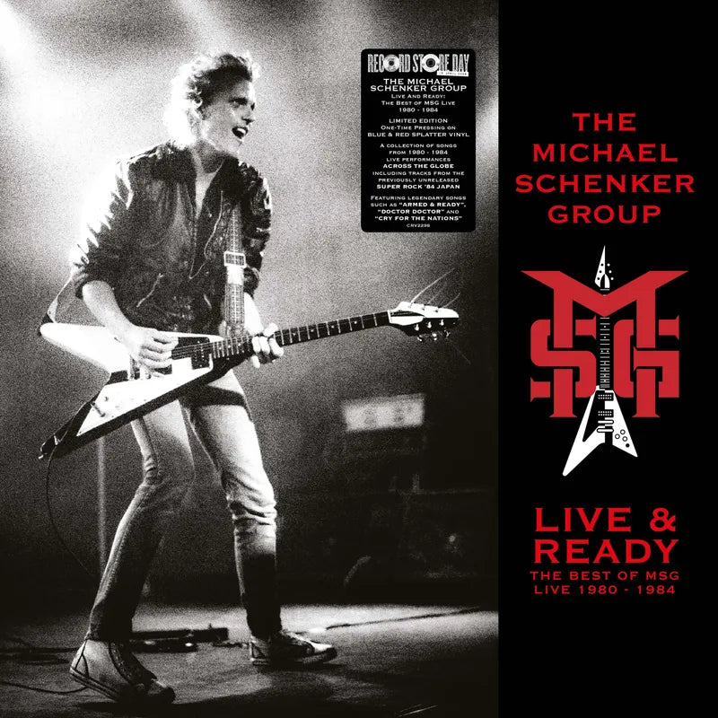 The Michael Schenker Group - Live & Ready: The Best of MSG Live 1980-1984 - RSD LP [ Record ]
