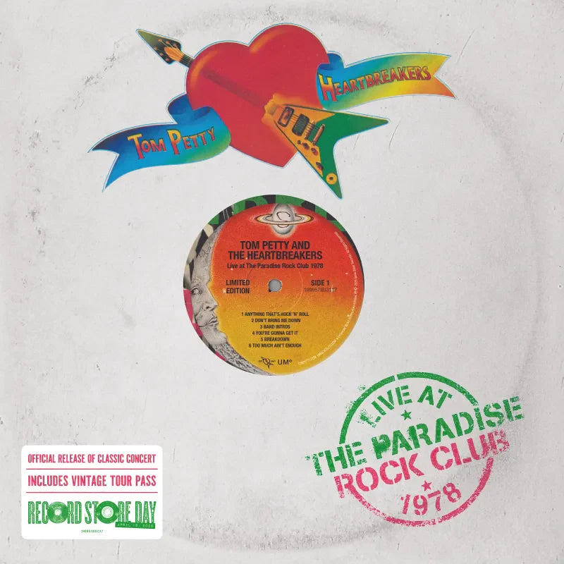 Tom Petty & The Heartbreakers - Live At The Paradise Rock Club, 1978 - RSD LP [ Record ]