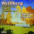 Umea Symphony Orchestra: Mieczyslaw Weinberg, Symphony No.2 & Chamber symphony No2 - COMPACT DISCS