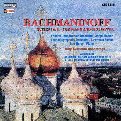 Sergei Rachmaninoff: Suites I & Ii For Piano And Orchestra { CD }