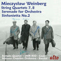 Borodin Quartet: Mieczyslaw Weinberg: String Quartets Nos. 7 & 8, Serenade Op. 47/4 { CD }