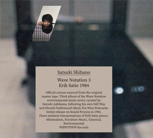 Satsuki Shibano: Wave Notation 3: Erik Satie 1984 { CD }