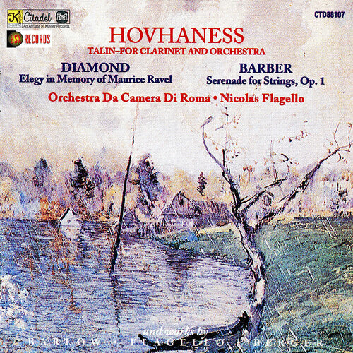 Alan Hovhaness: Talin: Concerto For Clarinet And String Orchestra { CD }