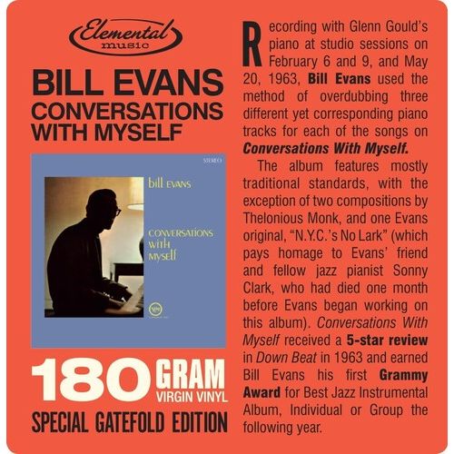 Bill Evans - Conversations With Myself - LP [ Record ]