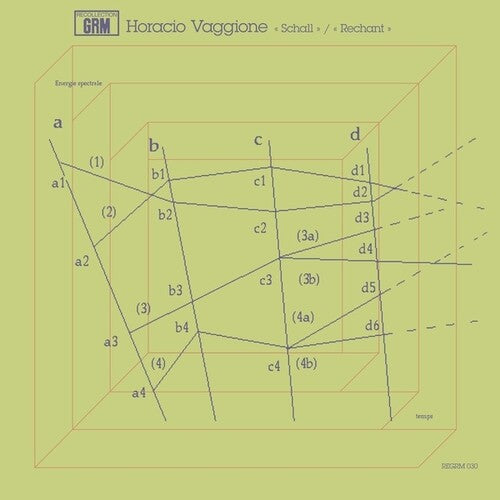 Horacio Vaggione: Schall/Rechant - VINYL LP