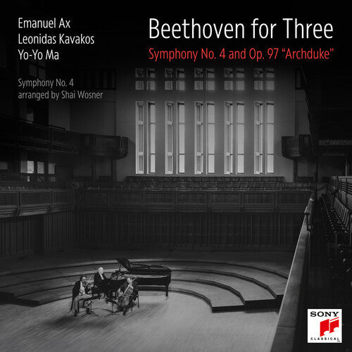 Emanuel Ax: Beethoven for Three: Sym 4 & Op 97 Archduke { CD }