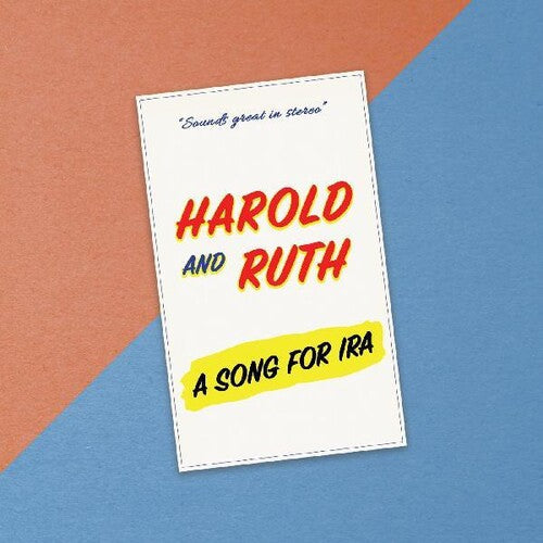 Harold & Ruth: A Song For Ira { CD }